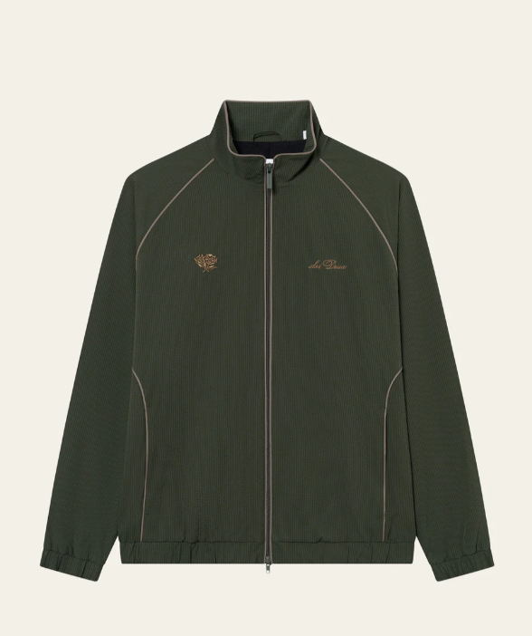 Chaqueta deportiva Jack Seersucker ajuste holgado verde